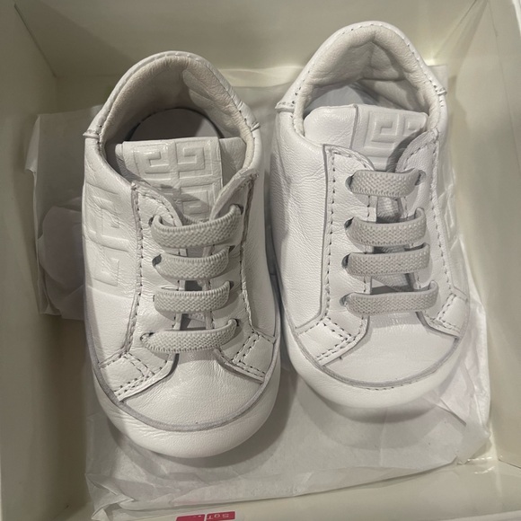 Givenchy White Kids Sneakers